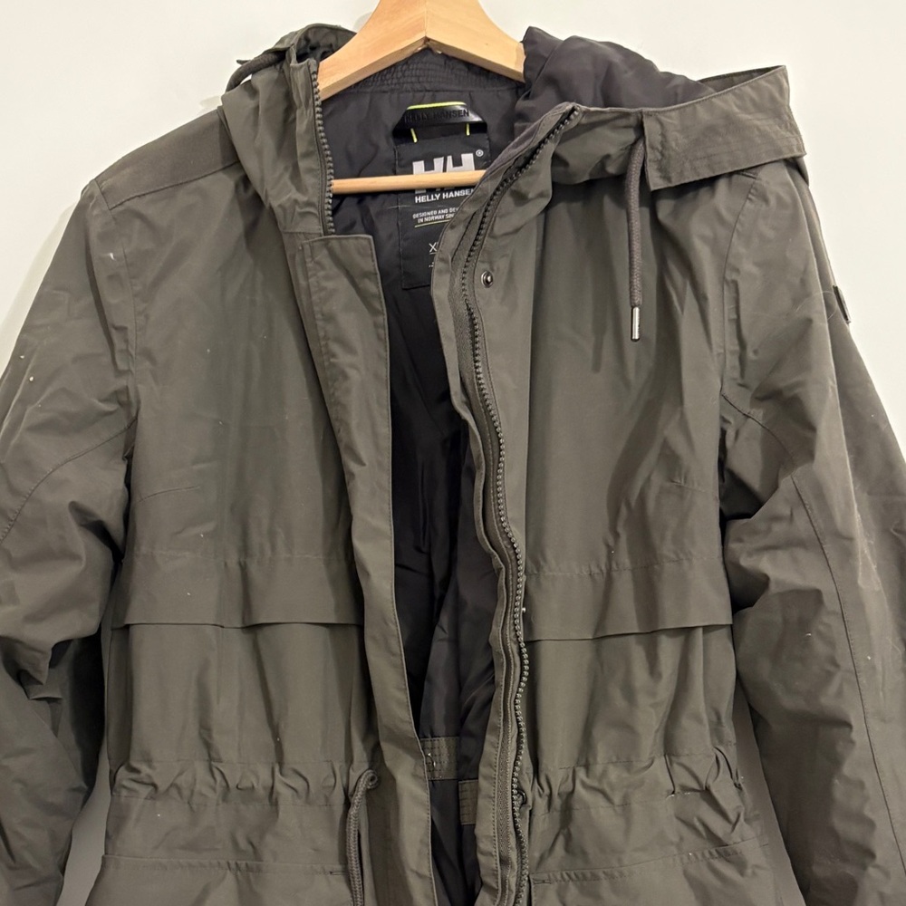 Helly Hansen Dark Green Military Parka